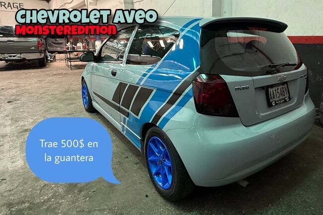 AVEO y 500$ en 1.590 bs - Aveo MonsterEdition