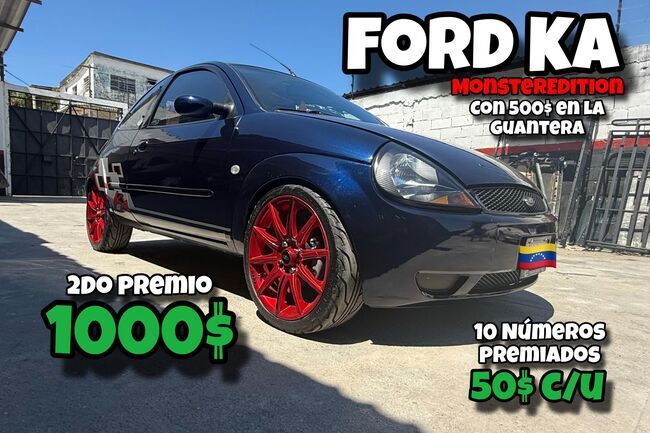 FORD KA y Efectivo por 1.300 Bs - Ford Ka MonsterEdition